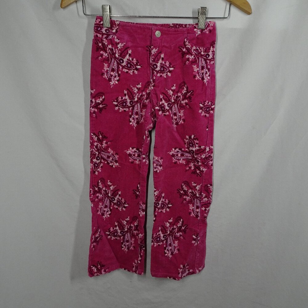 Vintage 90s Cherokee Girls Youth Corduroy 100% Cotton Pants Size 6X
